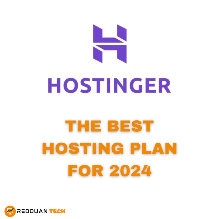 HOSTINGER the best hosting plan for 2024